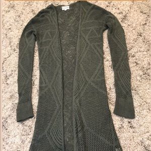 Olive Cardigan